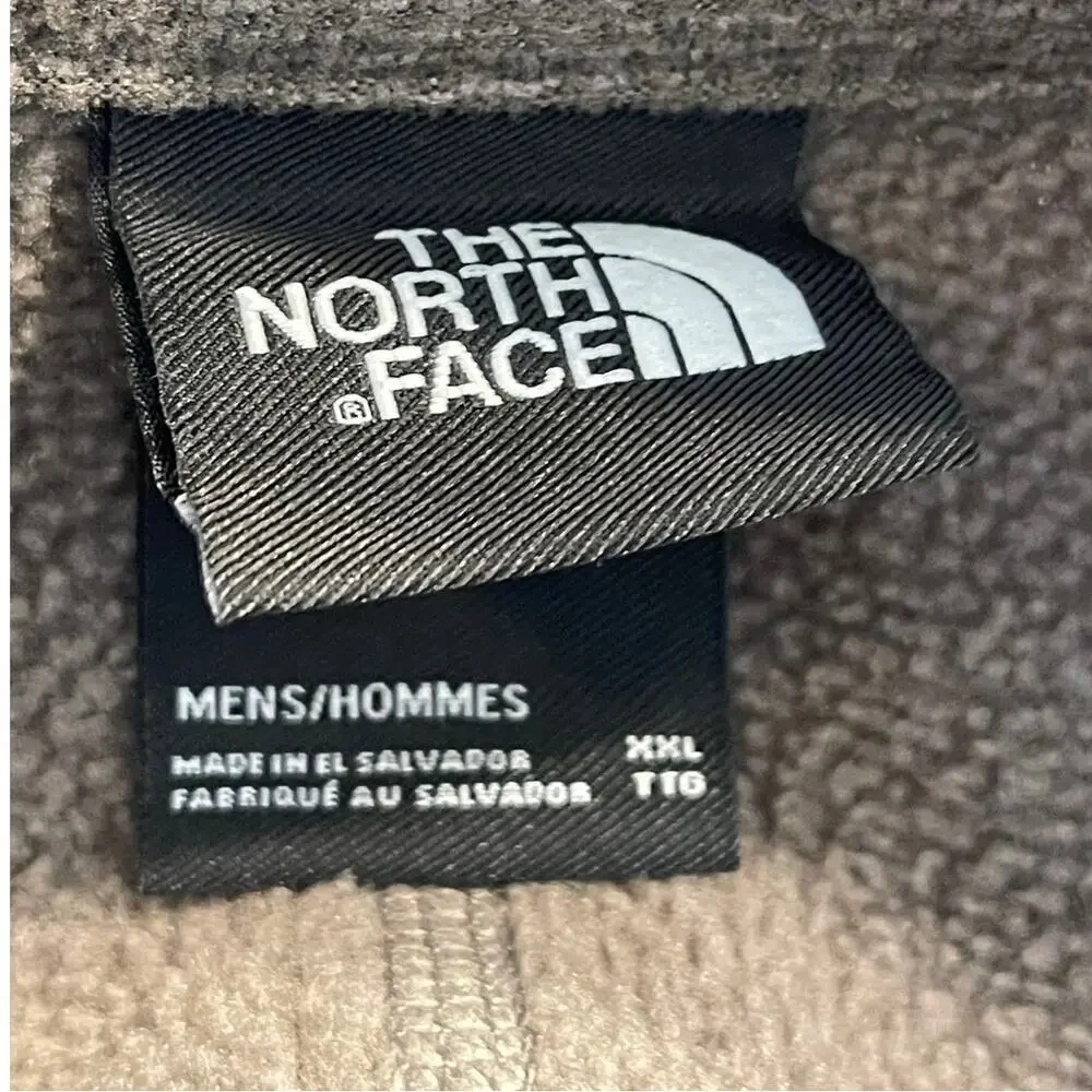 The North Face Men's Textured Cap Rock 1/4 Zip in Smokey Brown Heather Size XXL